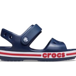 Crocs Bayaband Kids Sandals Blue Size 2Y